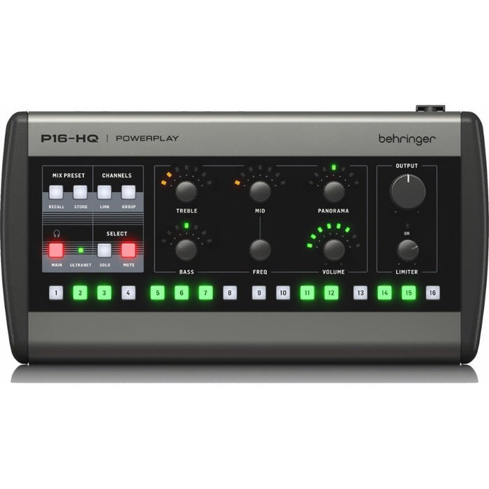 Behringer Powerplay 16 P16 - HQ Personal Monitor Mixer (450788) - Gsus4