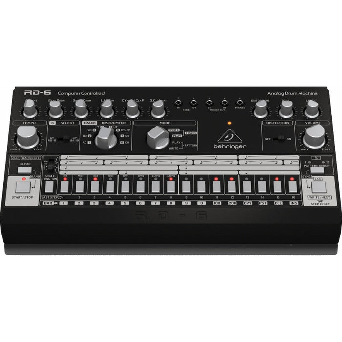 Behringer RD6 Bk Analog Drum Machine (450626) - Gsus4
