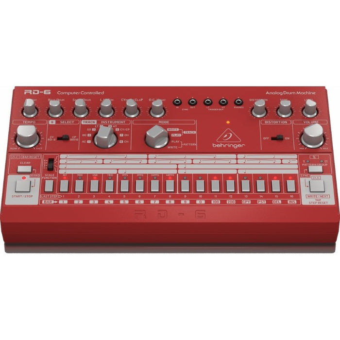 Behringer RD6 Rd Analog Drum Machine (450628) - Gsus4
