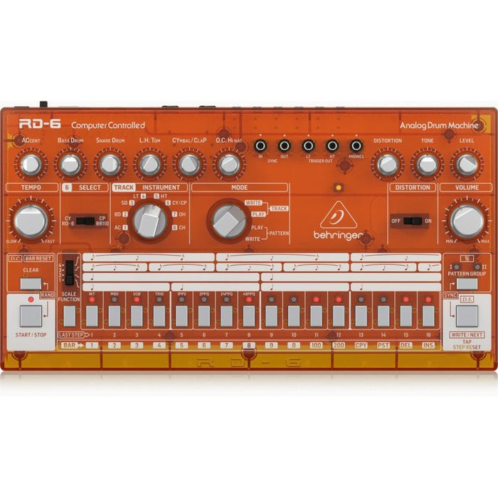Behringer Rd3 Vs Rd6 Behringer RD6 Tg Analog Drum Machine - Gsus4