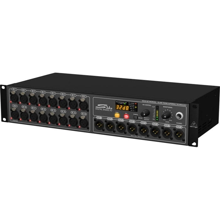 Behringer S16 Digital Snake Stage Box w/ 16 MIDAS Preamps (450177) - Gsus4