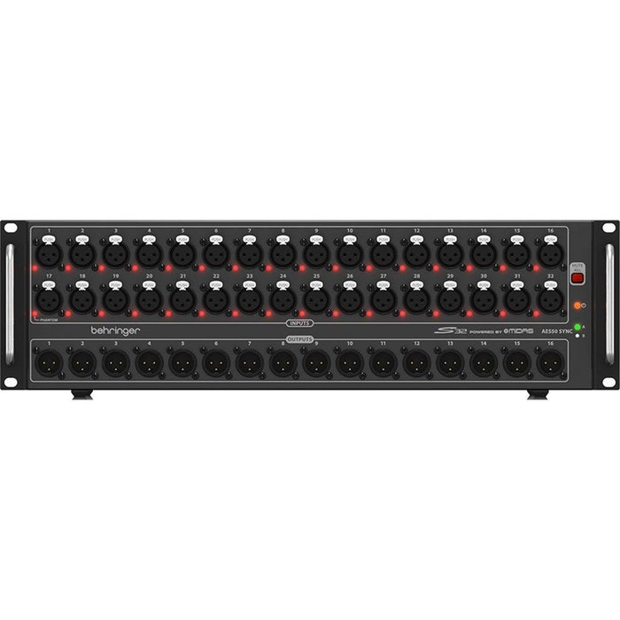 Behringer S32 Digital Snake Stage Box w/ 32 MIDAS Preamps (450464) - Gsus4