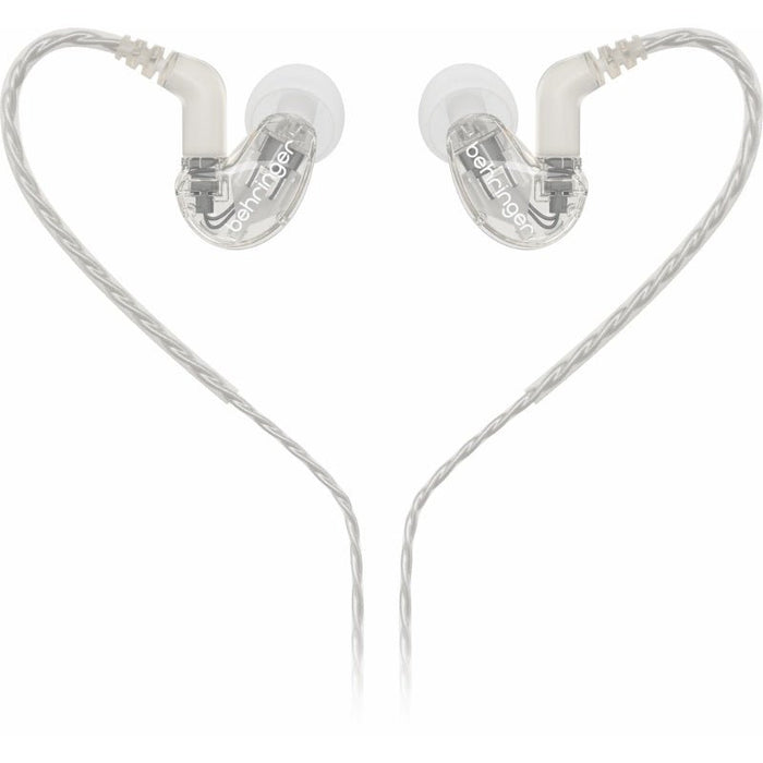 Behringer SD251 - CL Pro In - Ear IEM Studio Earphones (Clear) (450843) - Gsus4