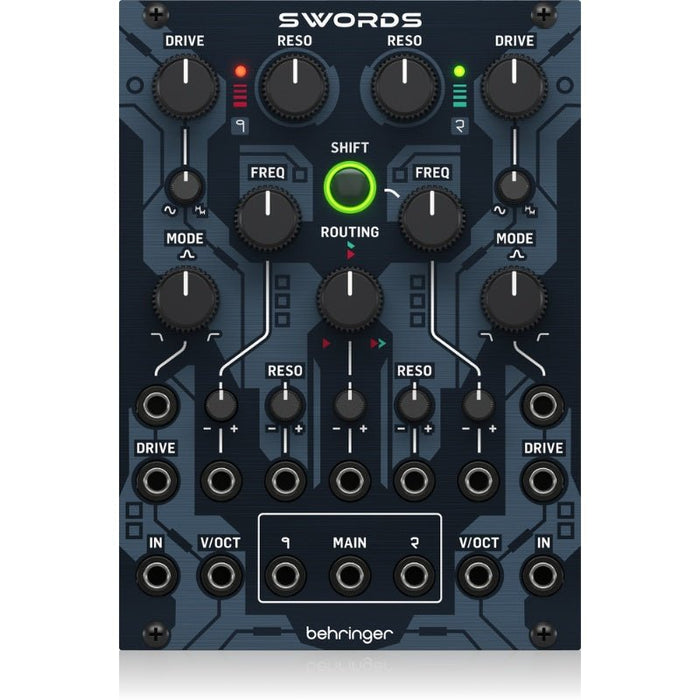 Behringer Swords Dual Analog Multi - mode Filter (450807) - Gsus4