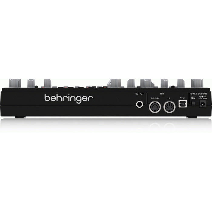 Behringer TD3 Analog Bass Line Synth w/ VCO, VCF & 16 - Step Sequencer (Black) (450579) - Gsus4