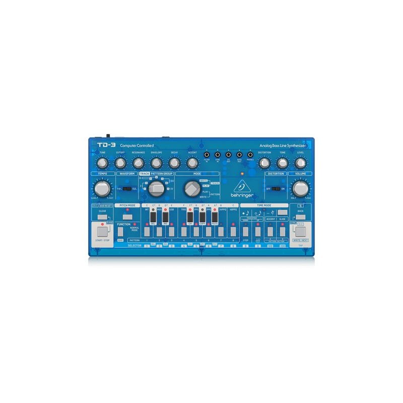 Behringer TD3 Analog Bass Line Synth w/ VCO, VCF & 16-Step