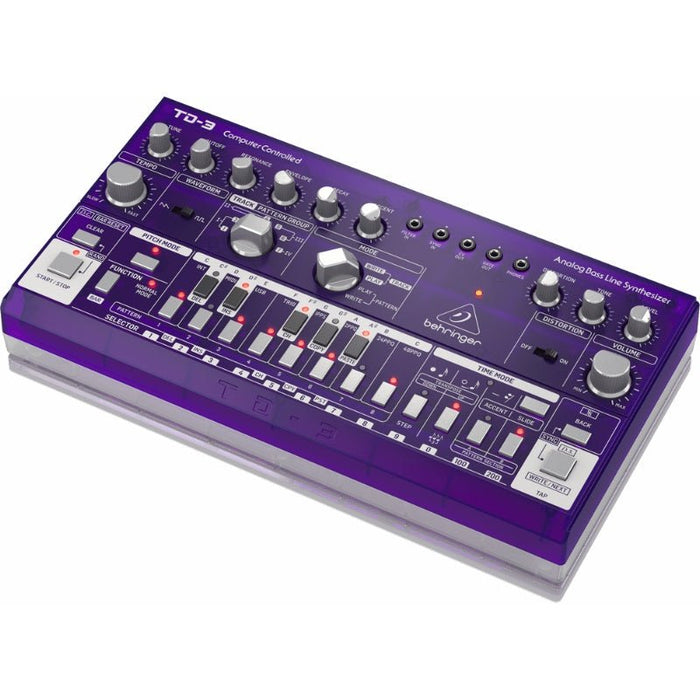 Behringer TD3 Analog Bass Line Synth w/ VCO, VCF & 16 - Step Sequencer (Grape) (450624) - Gsus4