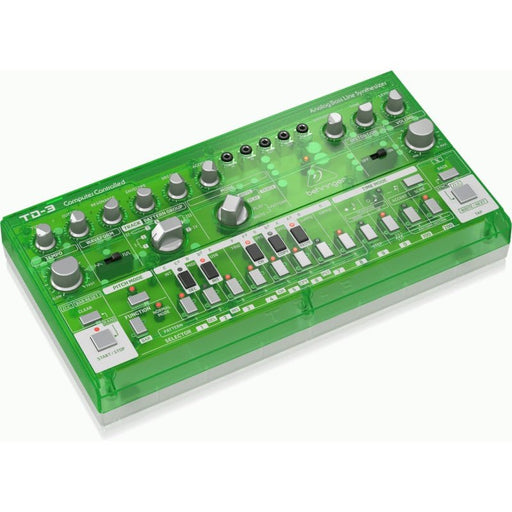 Behringer TD3 Analog Bass Line Synth w/ VCO, VCF & 16 - Step Sequencer (Lime) (450622) - Gsus4