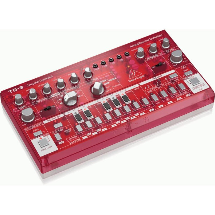 Behringer TD3 Analog Bass Line Synth w/ VCO, VCF & 16 - Step Sequencer (Strawberry) (450623) - Gsus4