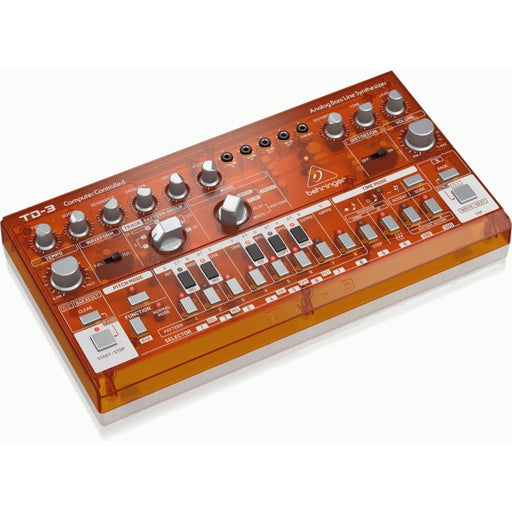 Behringer TD3 Analog Bass Line Synth w/ VCO, VCF & 16 - Step Sequencer (Tangerine) (450625) - Gsus4