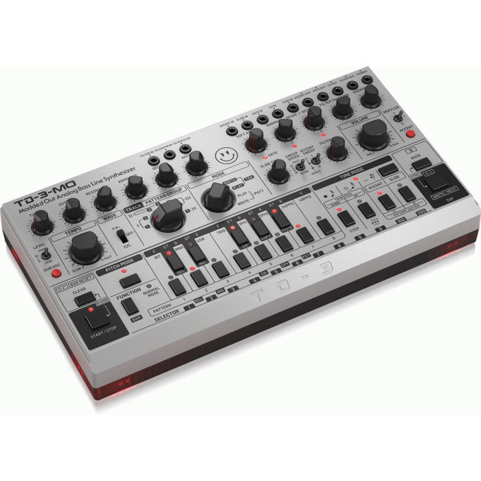 Behringer TD3 MO AM Modded Out Analog Bass Synthesizer (Silver) (450700) - Gsus4