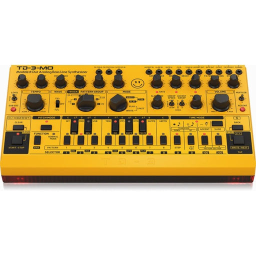 Behringer TD3 MO AM Modded Out Analog Bass Synthesizer (Yellow) (450699) - Gsus4
