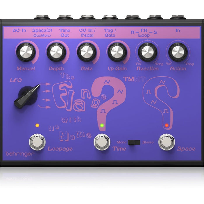 Behringer THE FLANGE WITH NO NAME Analog Flanger Pedal