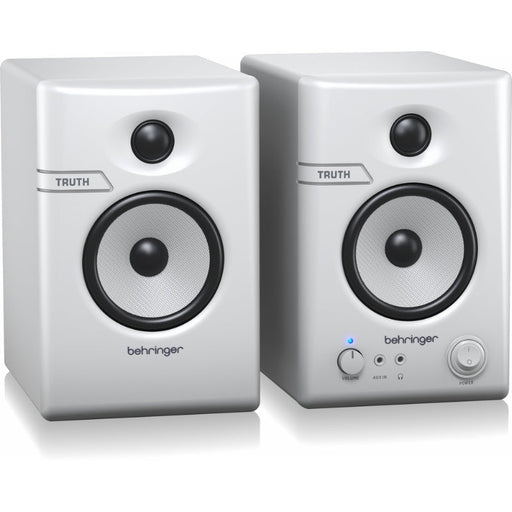 Behringer TRUTH 3.5 BT - WH Monitors w/ Bluetooth (Pair) (450847) - Gsus4