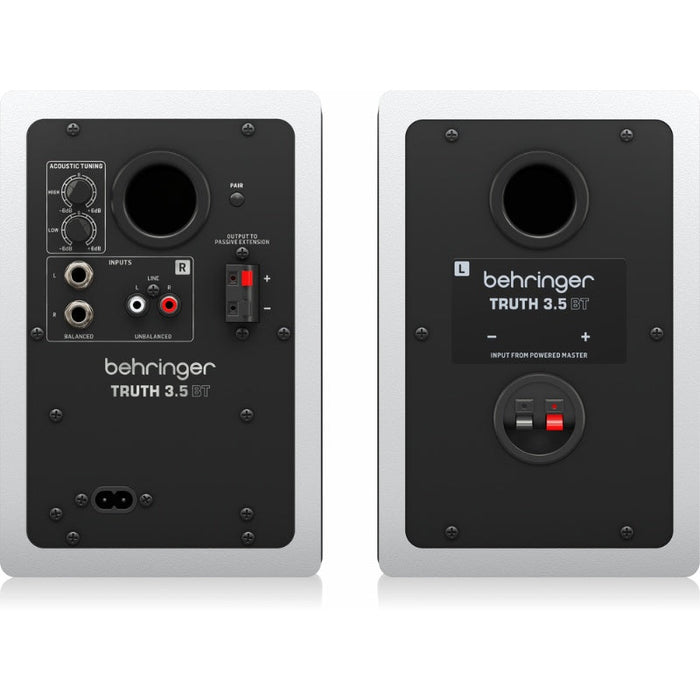 Behringer TRUTH 3.5 BT - WH Monitors w/ Bluetooth (Pair) (450847) - Gsus4