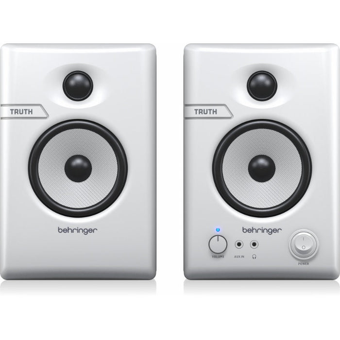 Behringer TRUTH 3.5 BT - WH Monitors w/ Bluetooth (Pair) (450847) - Gsus4