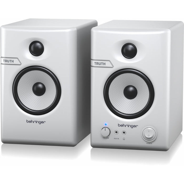 Behringer TRUTH 3.5 BT - WH Monitors w/ Bluetooth (Pair) (450847) - Gsus4