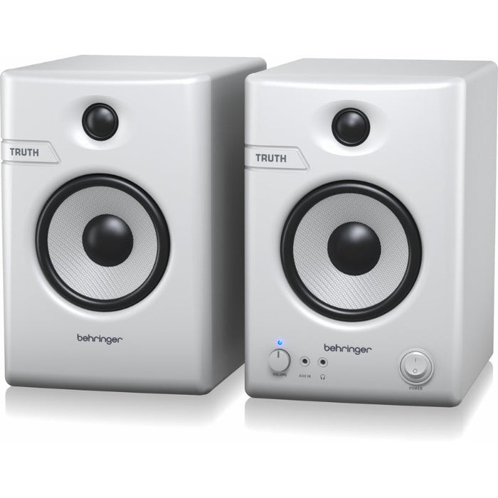 Behringer TRUTH 4.5 BT - WH Monitors w/ Bluetooth (Pair) (450848) - Gsus4