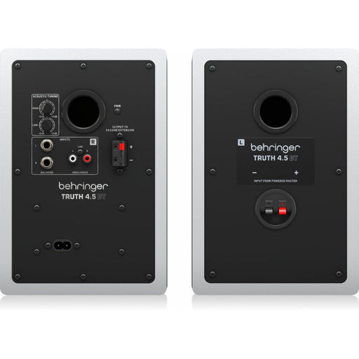 Behringer TRUTH 4.5 BT - WH Monitors w/ Bluetooth (Pair) (450848) - Gsus4