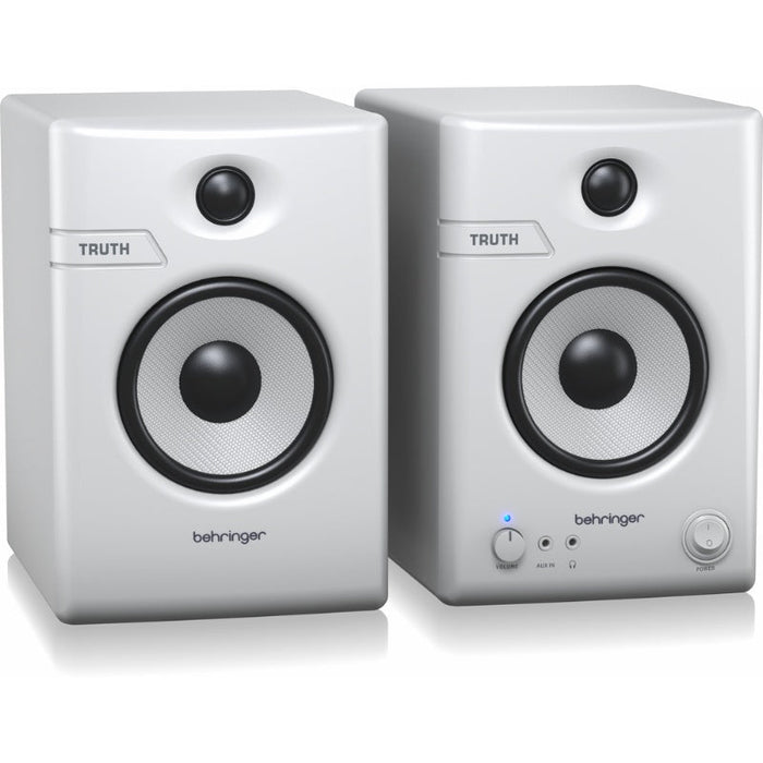 Behringer TRUTH 4.5 BT - WH Monitors w/ Bluetooth (Pair) (450848) - Gsus4