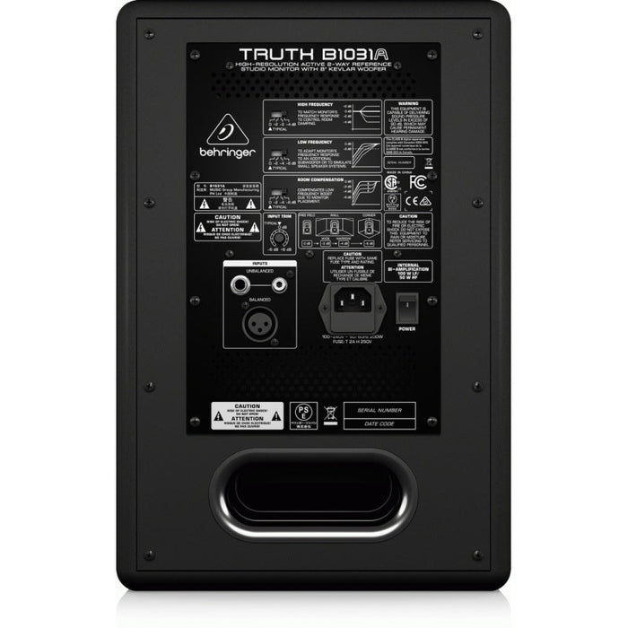 Behringer Truth B1031A Studio Monitor (Each) (450219) - Gsus4