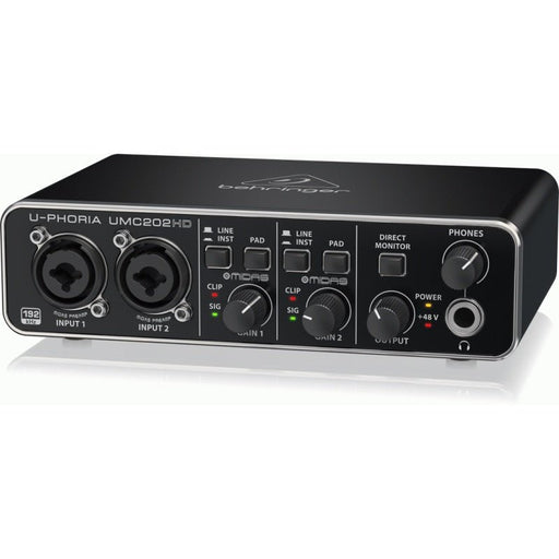 Behringer U - Phoria UMC202HD 2x2 USB Audio Interface (24 - Bit/192kHz) (450270) - Gsus4