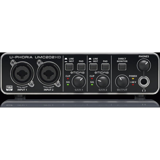 Behringer U - Phoria UMC202HD 2x2 USB Audio Interface (24 - Bit/192kHz) (450270) - Gsus4