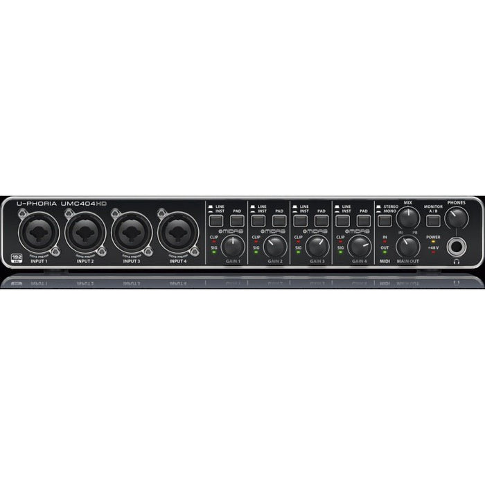 Behringer U - Phoria UMC404HD 4x4 USB Audio Interface (24 - Bit/192kHz) (450268) - Gsus4