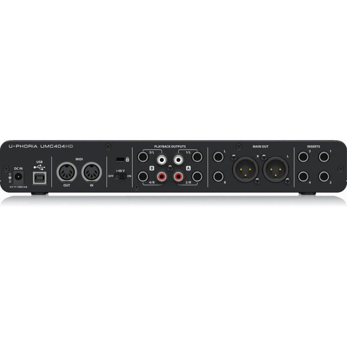 Behringer U - Phoria UMC404HD 4x4 USB Audio Interface (24 - Bit/192kHz) (450268) - Gsus4