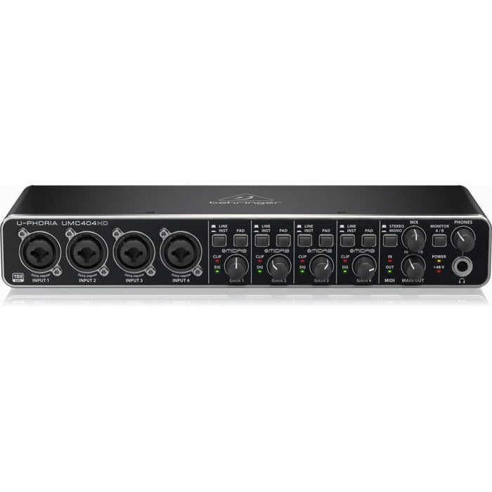 Behringer U - Phoria UMC404HD 4x4 USB Audio Interface (24 - Bit/192kHz) (450268) - Gsus4