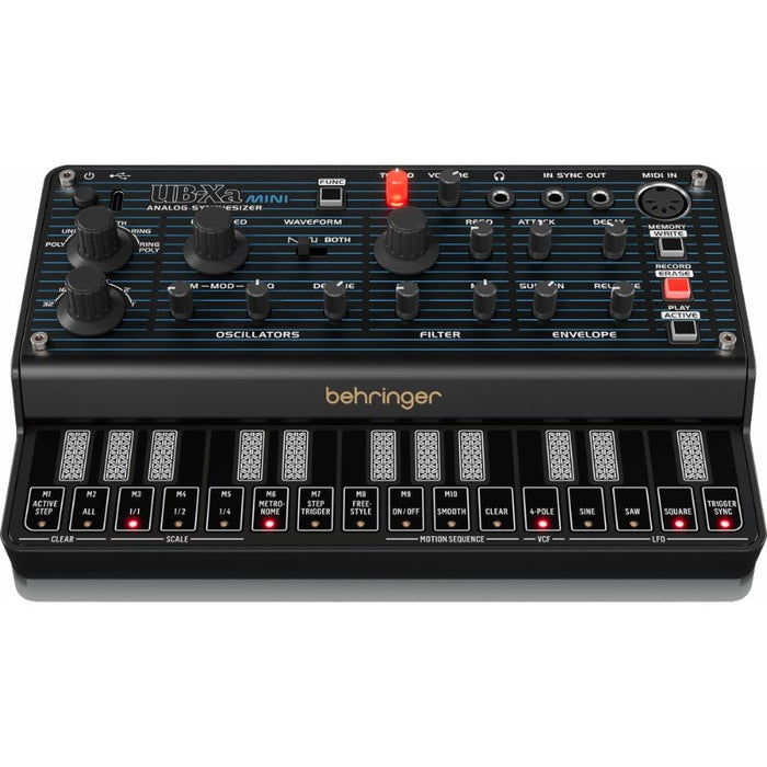 Behringer UB - Xa Mini Analog Polyphonic Synthesizer w/ 3 VCOs & 16 - Step Sequencer (450861) - Gsus4