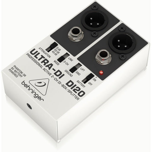 Behringer Ultra - DI DI20 2 - Channel DI - Box/Splitter (450232) - Gsus4