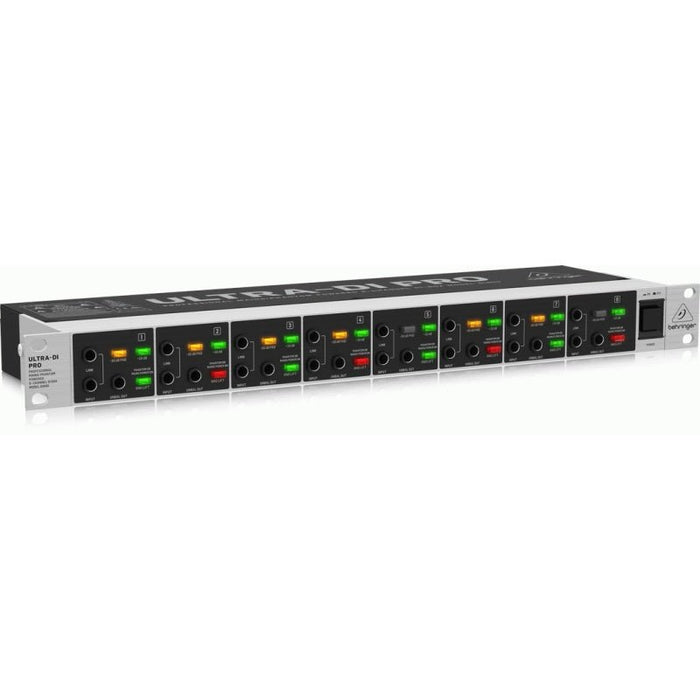 Behringer Ultra - DI Pro DI800 V2 Professional Mains/Phantom Powered 8 - Channel DI - Box (450522) - Gsus4