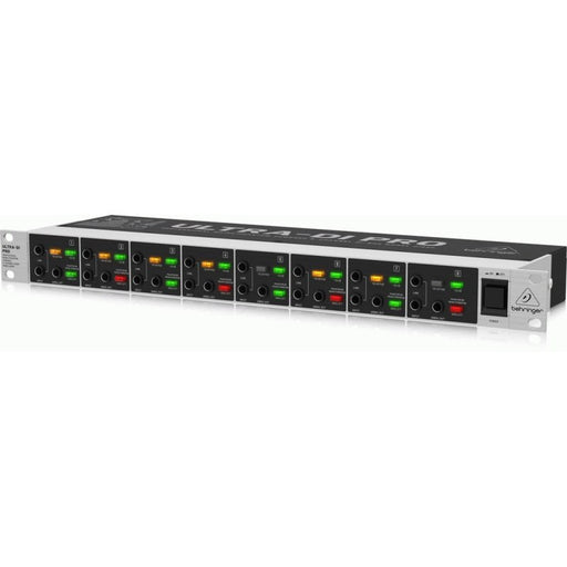 Behringer Ultra - DI Pro DI800 V2 Professional Mains/Phantom Powered 8 - Channel DI - Box (450522) - Gsus4