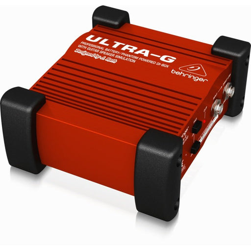 Behringer Ultra - G GI100 Guitar Battery/Phantom Powered DI - Box (450231) - Gsus4