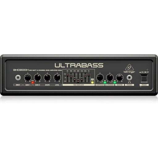Behringer Ultrabass BXD3000H 300W Bass Head (450325) - Gsus4