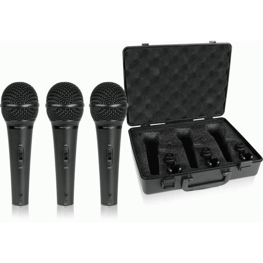 Behringer Ultravoice XM1800s Microphone (3 Pack) (450251) - Gsus4