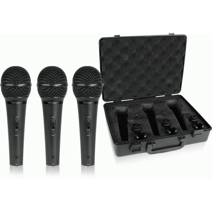Behringer Ultravoice XM1800s Microphone (3 Pack) (450251) - Gsus4