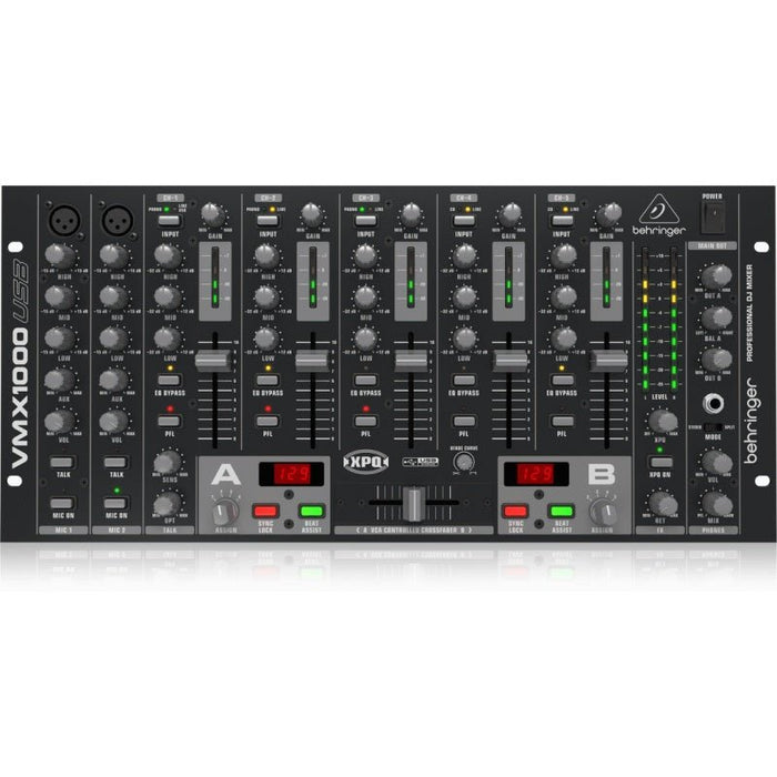 Behringer VMX1000USB Pro DJ Mixer (450087) - Gsus4