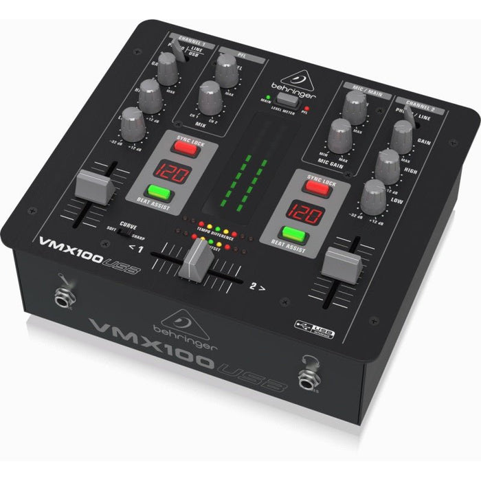 Behringer VMX100USB Pro DJ Mixer (450090) - Gsus4