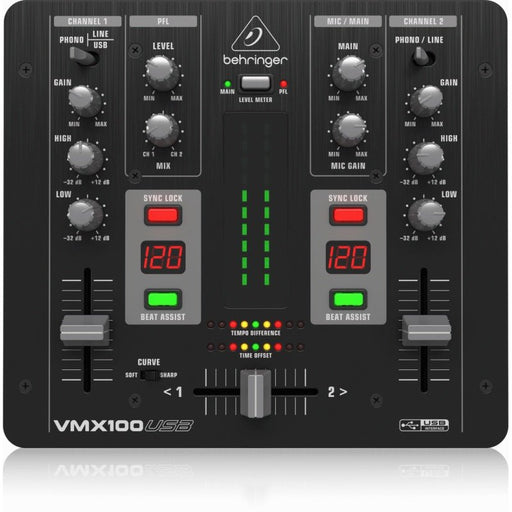 Behringer VMX100USB Pro DJ Mixer (450090) - Gsus4