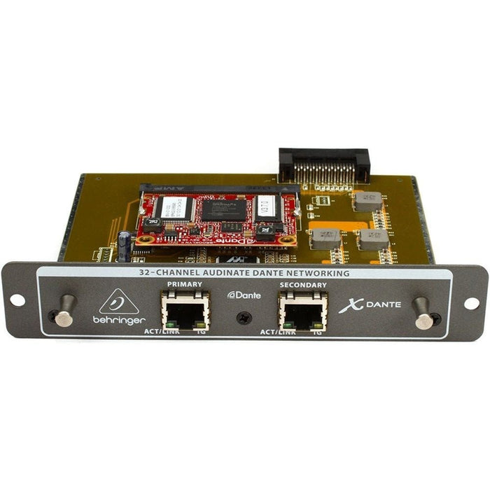 Behringer X-Dante High Performance 32-Ch Audinate Dante Expansion Card for X32 (450429) - Gsus4