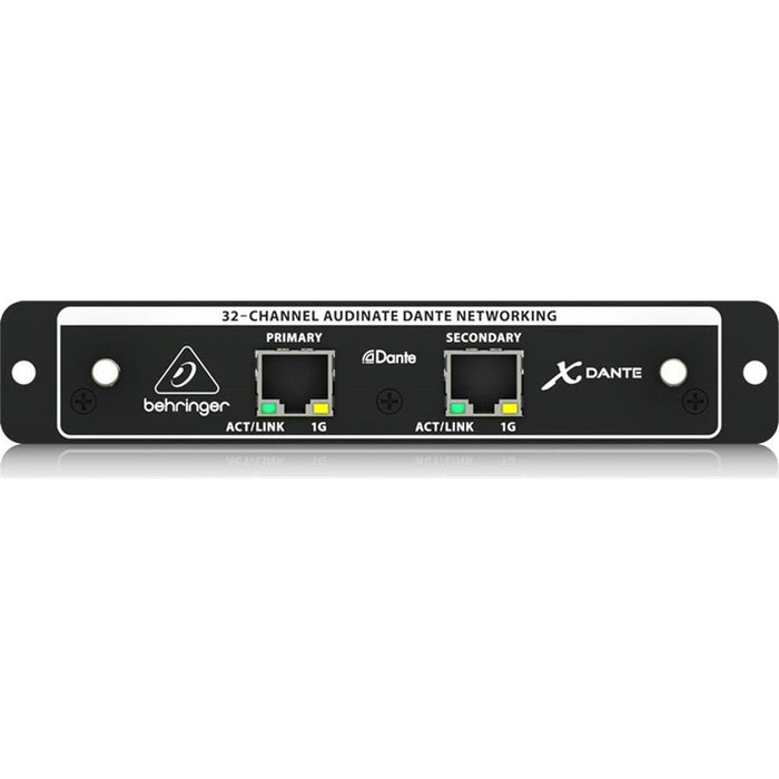 Behringer X-Dante High Performance 32-Ch Audinate Dante Expansion Card for X32 (450429) - Gsus4