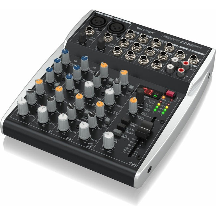 Behringer Xenyx 1002SFX 10Ch Mixer w/ USB & FX (450742) - Gsus4