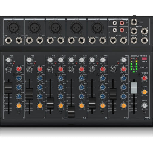Behringer Xenyx 1003B 10Ch Battery Powered Mixer (450753) - Gsus4