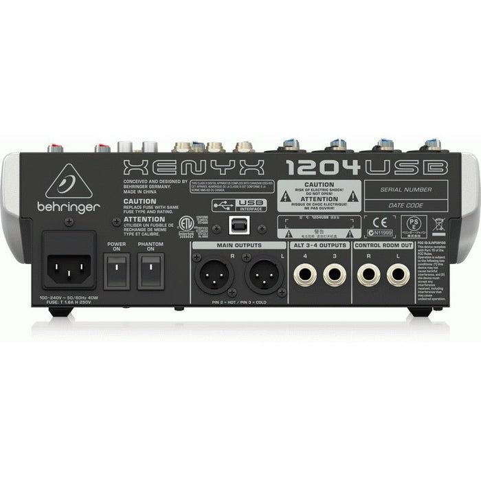 Behringer Xenyx 1204USB Mixer (450037) - Gsus4