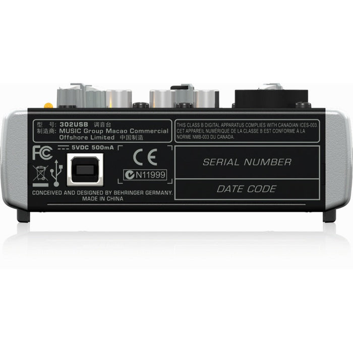 Behringer Xenyx 302USB Mixer (450045) - Gsus4