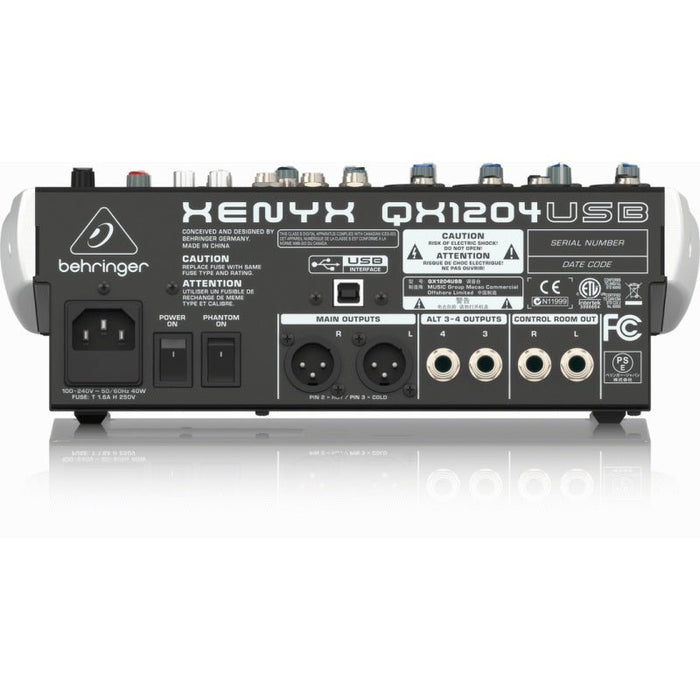 Behringer Xenyx QX1204USB Mixer (450023) - Gsus4