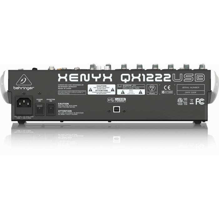 Behringer Xenyx QX1222USB Mixer (450022) - Gsus4