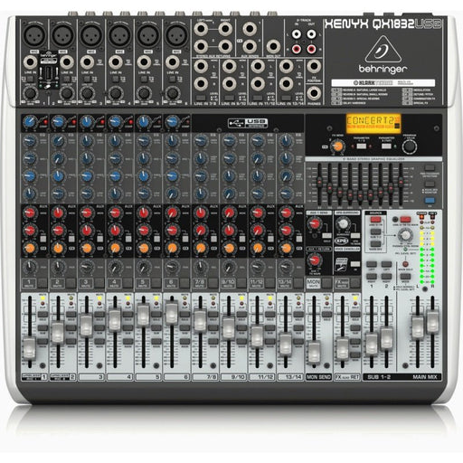 Behringer Xenyx QX1832USB Mixer (450020) - Gsus4